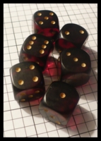 Dice : Dice - 6D Pipped - Red Bakelite .75 - Ebay Mar 2012